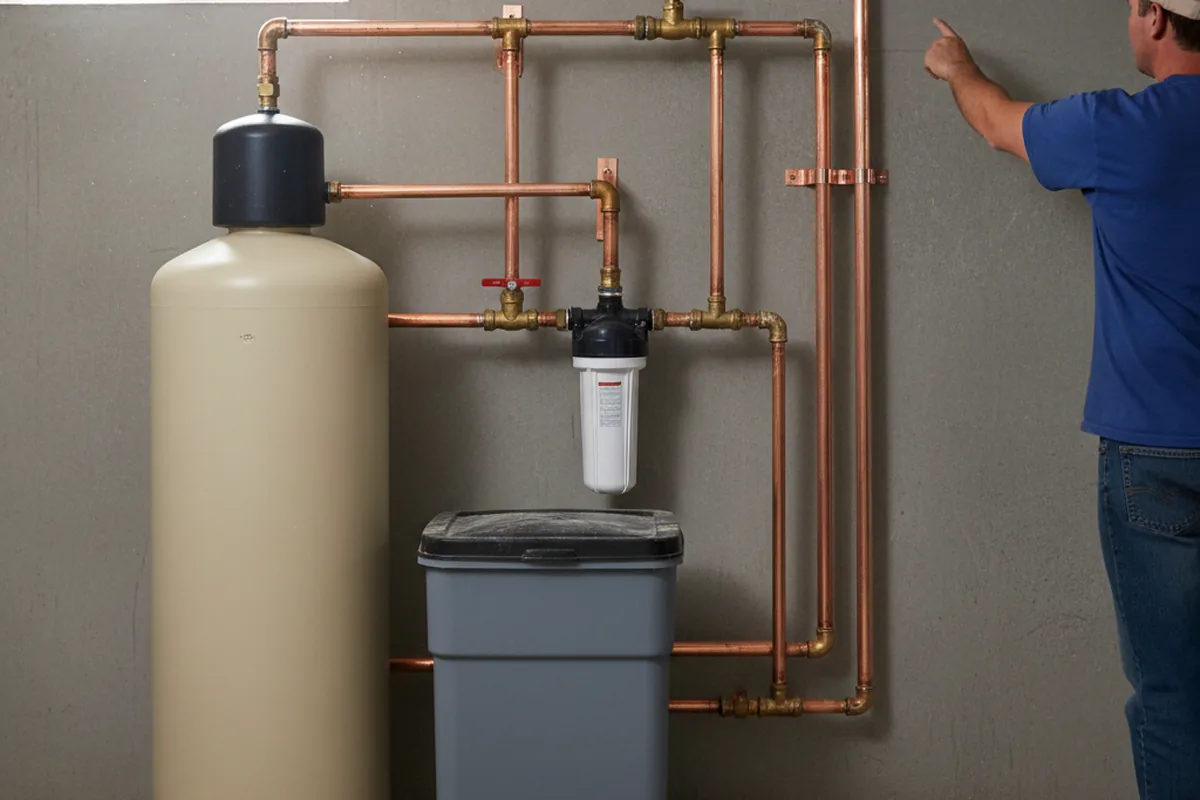 Whole-house water treatment system installed in Peabody